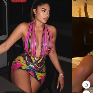 Fashion nova Sequin mini dress